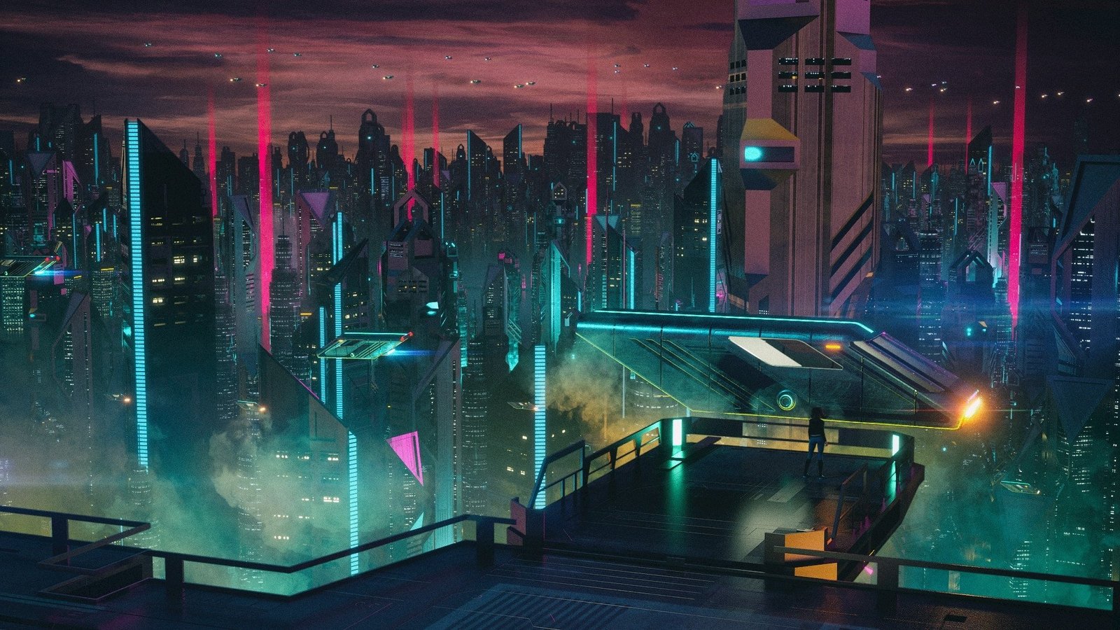 Cyberpunk Background
